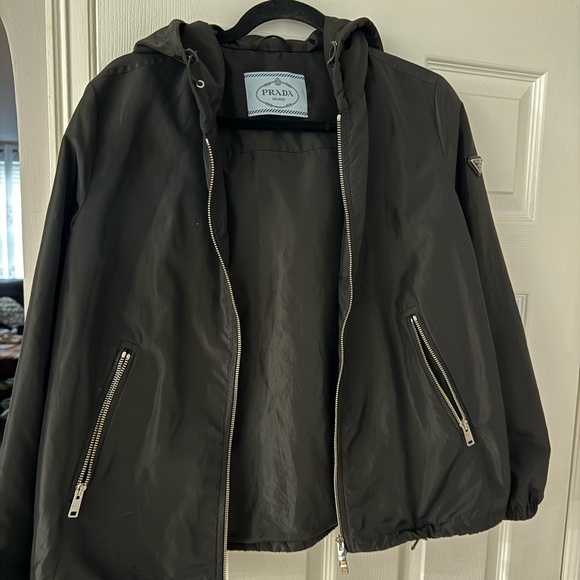 Prada Jackets & Blazers - Prada Women's Black Windbreaker Jacket
